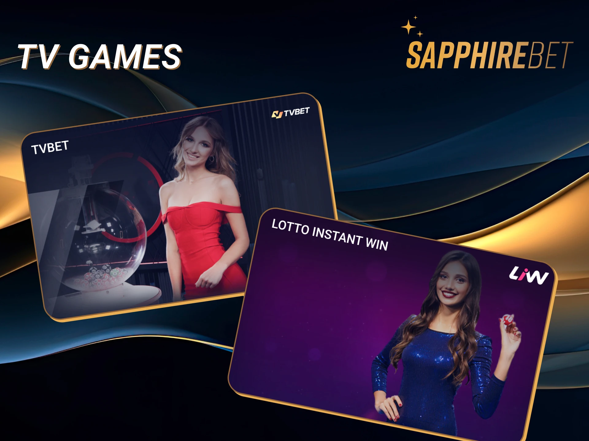 Bet on TV games such as poker, keno, blackjack or traditional Andar Bahar and Teen Patti.